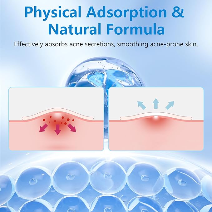 2 PACK 360 Counts Pimple Patches for Face, 4 Size Acne Patches, Hydrocolloid Patches for Covering Zits and Blemishes, Spot Stickers with Salicylic Acid, Tea Tree Oil & Centella