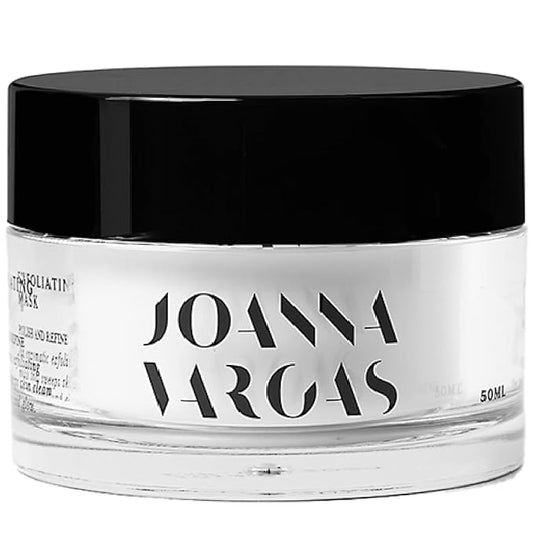 Joanna Vargas Exfoliating Face Mask for Women - Pore Cleansing Face Mask with Kaolin Clay & Volcanic Ash - Facial Cleanser & Gentle Exfoliator for Face - Purifying Facial Exfoliator for Glowing Skin
