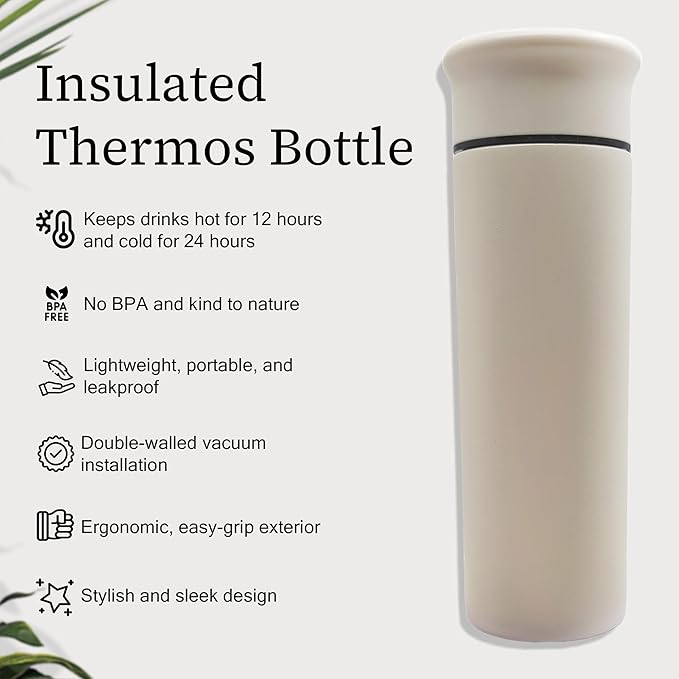 Self Care Spa Gifts for Women, Deluxe Spa Wellness Gifts for Thank You or Any Occasion, Gift-Ready Self Care Package for Women, Womens Christmas Gifts with Thermos, Bath Bomb & More