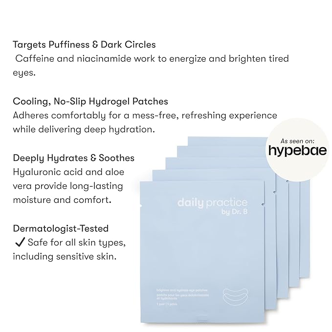by Dr. B Brighten and Hydrate Eye Patches (5 Count)