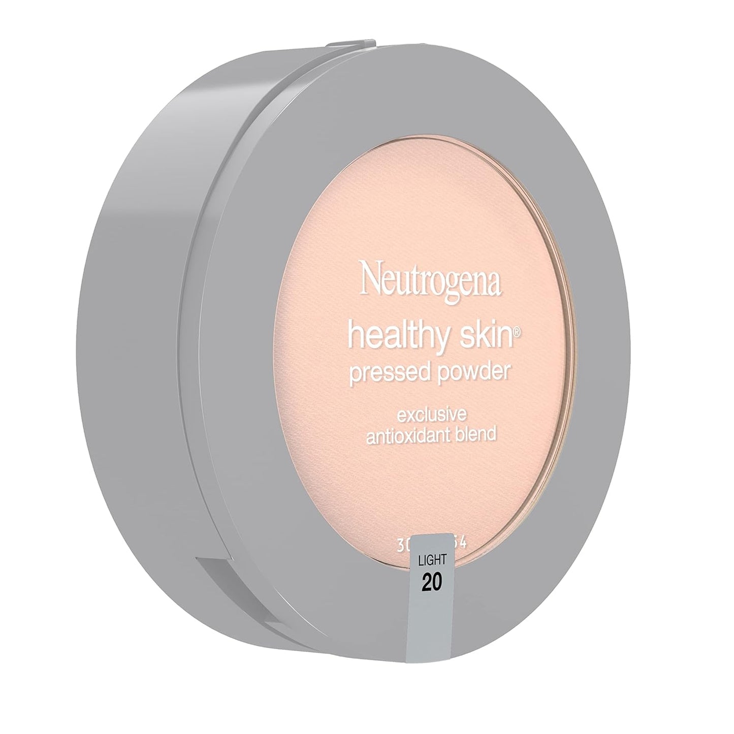 Neutrogena Healthy Skin Pressed Makeup Powder Compact with Antioxidants & Pro Vitamin B5, Evens Skin Tone, Minimizes Shine & Conditions Skin, Light 20,.34 oz