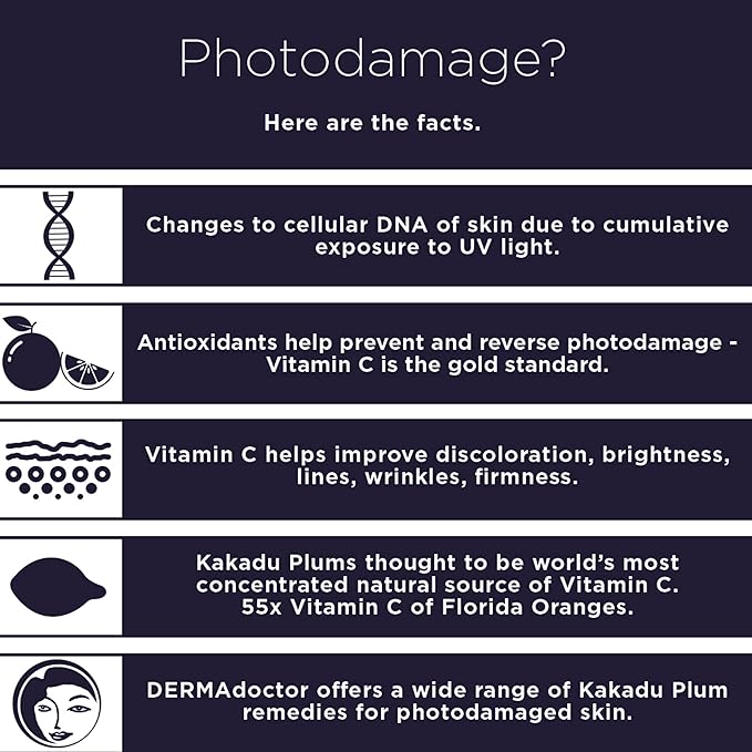 DERMAdoctor Kakadu C Dermatologist Formulated Amethyst Clay Detox Mask; Vitamin C Clay Face Mask for Dark Spots, Dull Skin, Oil Control and Refining Pores - 1.69 oz