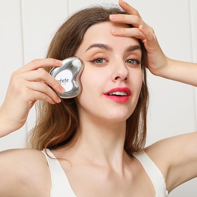 Cryo Sticks and Gua Sha Set, Esthetician Supplies Cooling Spa Globes Cold Roller with Storage Case