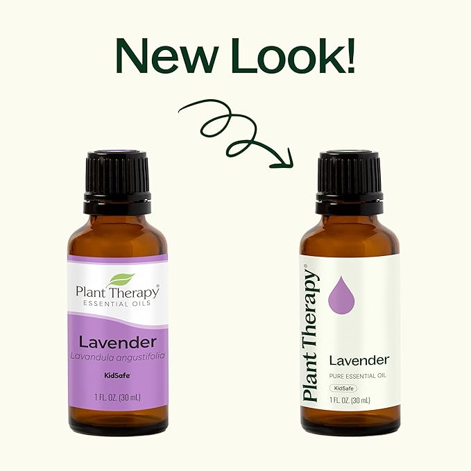 Plant Therapy Lavender Essential Oil 100% Pure, Undiluted, Natural Aromatherapy, Therapeutic Grade 30 mL (1 oz)