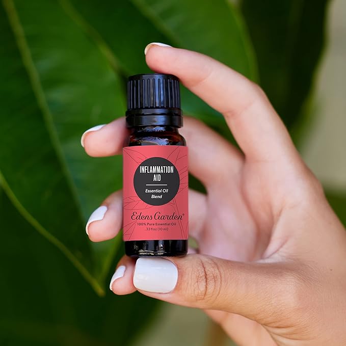 Edens Garden Inflammation Aid Essential Oil Blend 100% Pure & Natural Best Recipe Therapeutic Aromatherapy Essential Oil Blends 118 ml (4 oz)