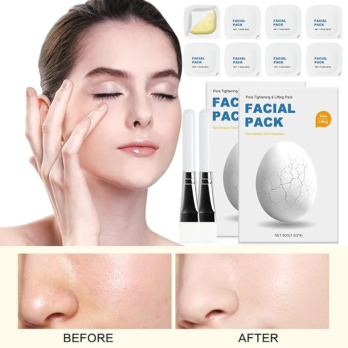 fugit Zombie Facial Mask-New Zombie Mask Skin Care, Hydrating Skincare Face Mask For Smooth Skin Repair,Pore Tightening & Lifting,Firming Skin Wash Off Face Mask (2pcs)