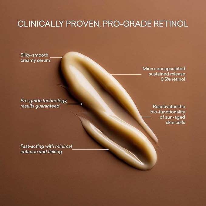 toty By Sofia Vergara - Reversa Retinol Photoage-Defying Serum - Anti-Aging to Reduce Lines and Wrinkles for Firm and Plump Skin - 0.5% Micro-Encapsulated Retinol, 5% Niacinamide, 2% NAG - 1.0 fl oz