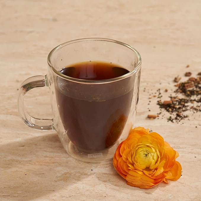 Divya's Digestive Tea, Ayurvedic Herbal Tea for Digestive Support and to Ease Bloating and Constipation, Caffeine Free, Organic, Non-GMO, Ayurvedic, Loose Leaf