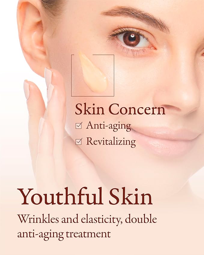 Sooryehan Hyobidam Fermented Cream (1.7fl oz) - Korean Facial Care. Face Moisturizer for Women. Wrinkle Cream for Women, Night Cream for Face with Wild Ginseng & Snow Fungus.