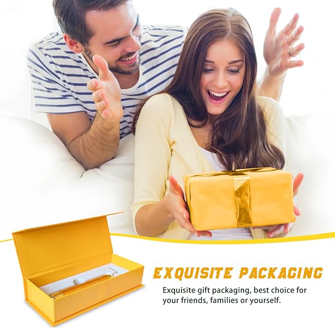 Face Massager Electric Skin Care Tool, 24k Golden T Shape Beauty Bar & 3D Roller Massager, Vibration Facial Lifting and Body Treatment Tool Kit, Reduce Puffiness Improve Wrinkles Anti Aging Device