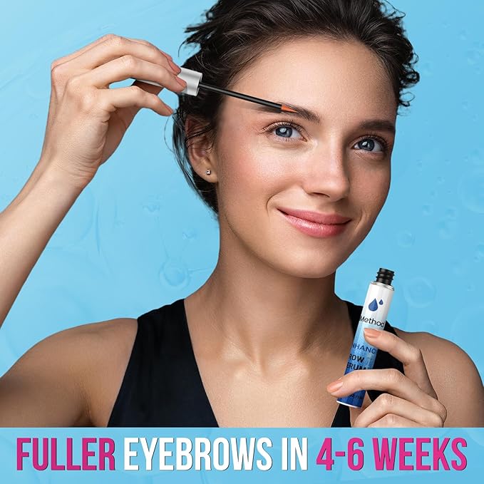 iMethod Eyebrow Growth Serum - Eyebrow Serum to Grow Brows, Thicker Brows in 4 Weeks, Brow Boost, Natural Eye Brow Enhancer 5ML, Clear