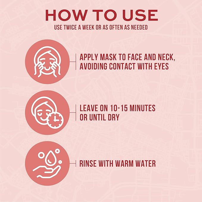 Freeman Exotic Blends Soothing Korean Cica Clay Facial Mask, 6 fl.oz./ 175 mL Tube