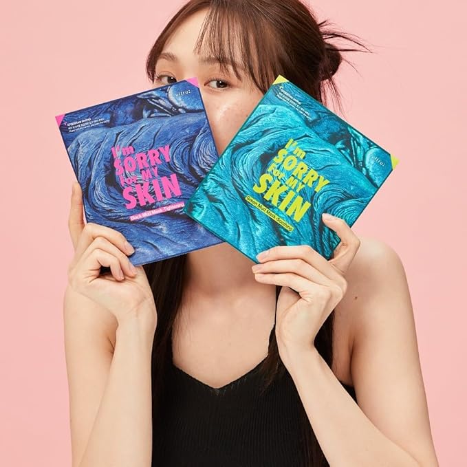 I'M SORRY FOR MY SKIN - Black Mud Mask - Tightening 10Pcs