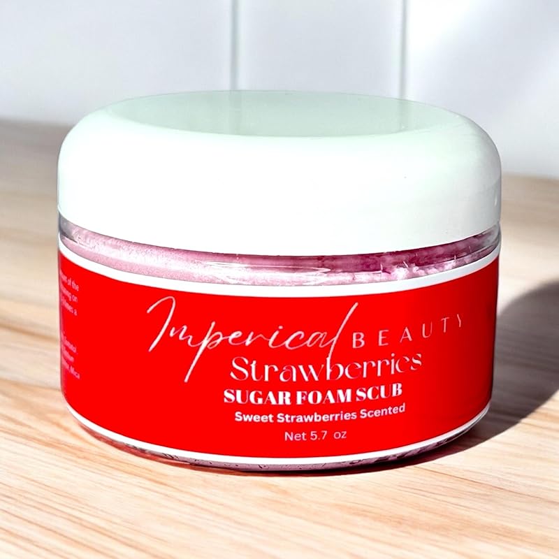 Imperical Beauty Strawberries Sugar Foam Scrub