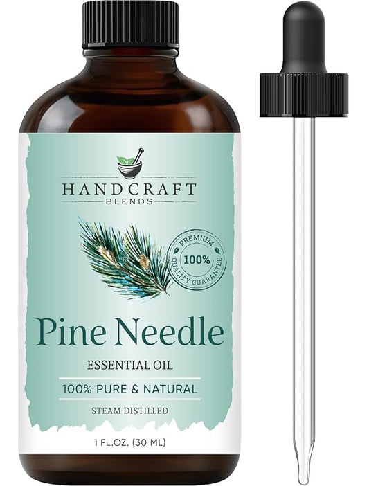 Handcraft Blends Pine Essential Oil - 1 Fl Oz - 100% Pure and Natural - Premium Grade Essential Oil for Diffuser and Aromatherapy