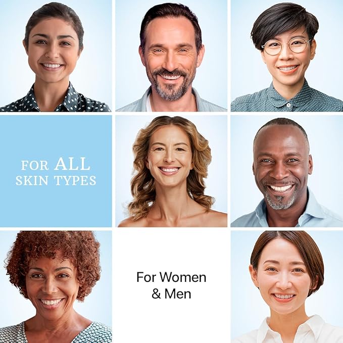 Face Moisturizer Collagen Cream, Anti Aging Face Cream with Retinol Hyaluronic Acid Vitamin B, Day & Night Anti-Wrinkle Moisturizing Cream for Women & Men, 1.7 Fl Oz