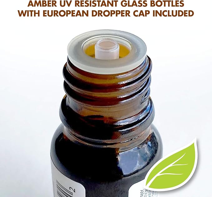 Healing Solutions Organic Myrtle Essential Oil, Pure & Undiluted, 10ml (0.33 oz), Therapeutic Grade - for Hair Diffuser, Aromatherapy & Skin