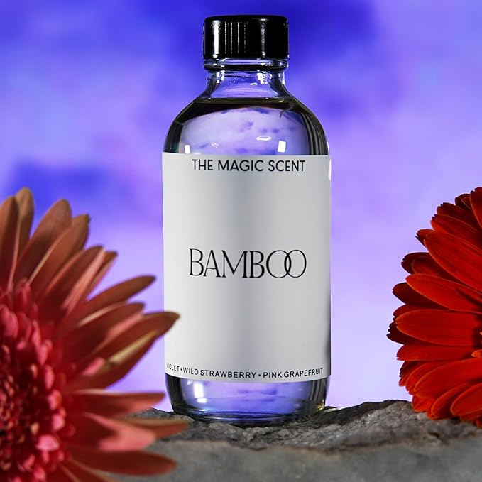 Bamboo Oils for Diffuser - HVAC, Cold-Air, & Ultrasonic Diffuser Oil Inspired by The Four Seasons, Bora Bora - Essential Oils for Diffusers Aromatherapy - 8.5 fl oz, 250 mL