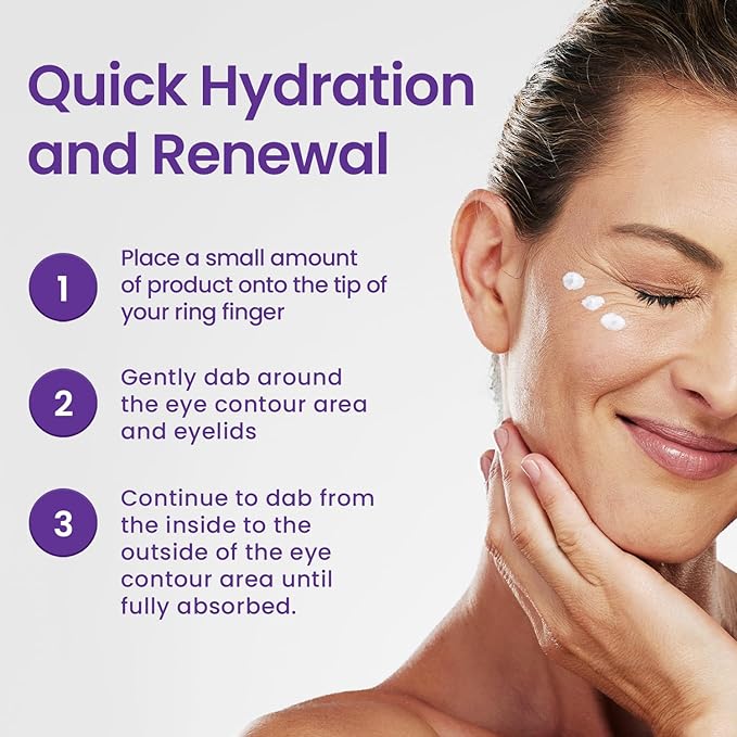 Optase LIFE Sensitive Eye Daily Renewal Cream - Hydrating Eye Cream for Skin Use Around Dry and Sensitive Eyes - Smooths Fine Lines, Preservative-Free, Eye Doctor and Dermatologist Approved - 15 ML