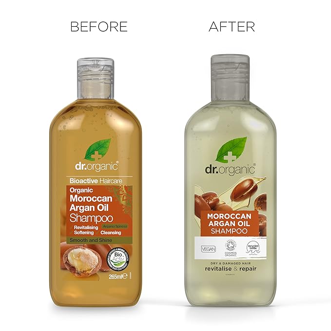 Organic Doctor Moroccan Argan Oil, Shampoo, 9 Fluid Ounce