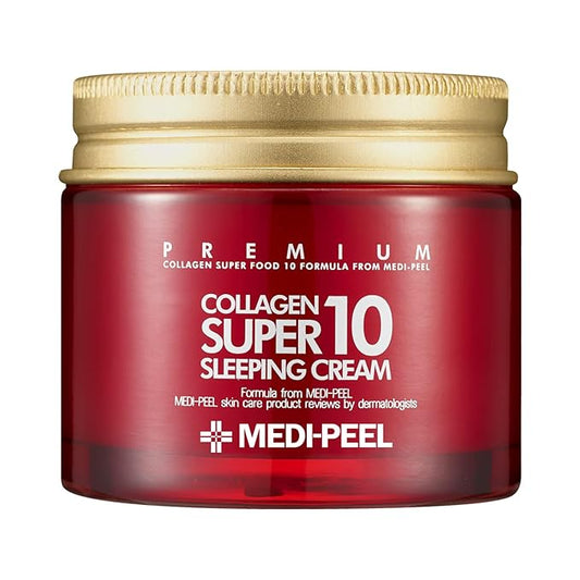 [MEDI-PEEL] Collagen 10 Sleeping Cream 70ml | Collagen cream | Sleeping cream | moisturizing cream | soothing cream |