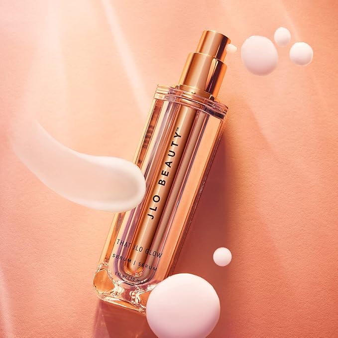 JLO BEAUTY That JLo Glow Serum | Skin Care that Tightens, Brightens and Hydrates, Made with Niacinamide and Squalane | 1 Oz