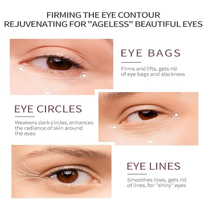 DEleventh Korean Brand Caffeine Vitamin E Eye Serum 30ml / Anti-Aging Repair Eye, Anti-Oxidation, Fade Fine Lines, Tender Skin, Remove Acne, Moisturize and Remove Dark Circles Under the Eyes