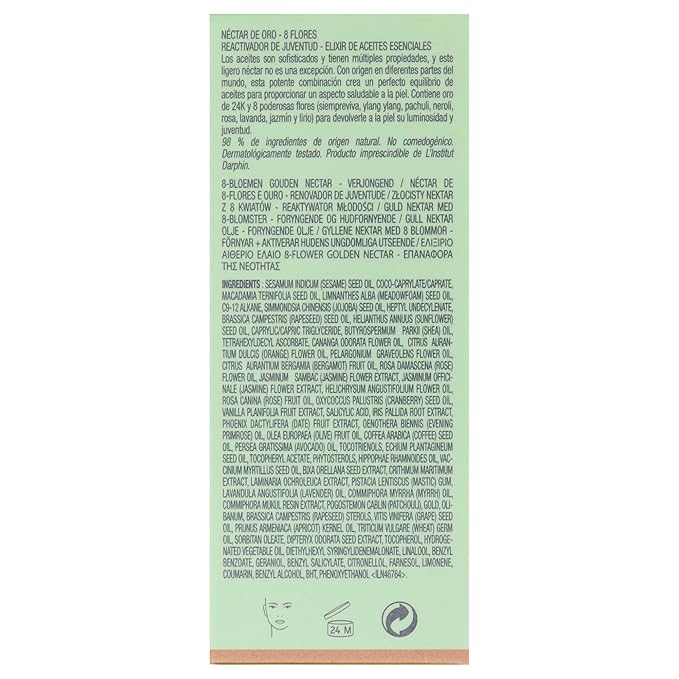 Darphin 8-Flower Golden Nectar Oil Unisex 1 oz