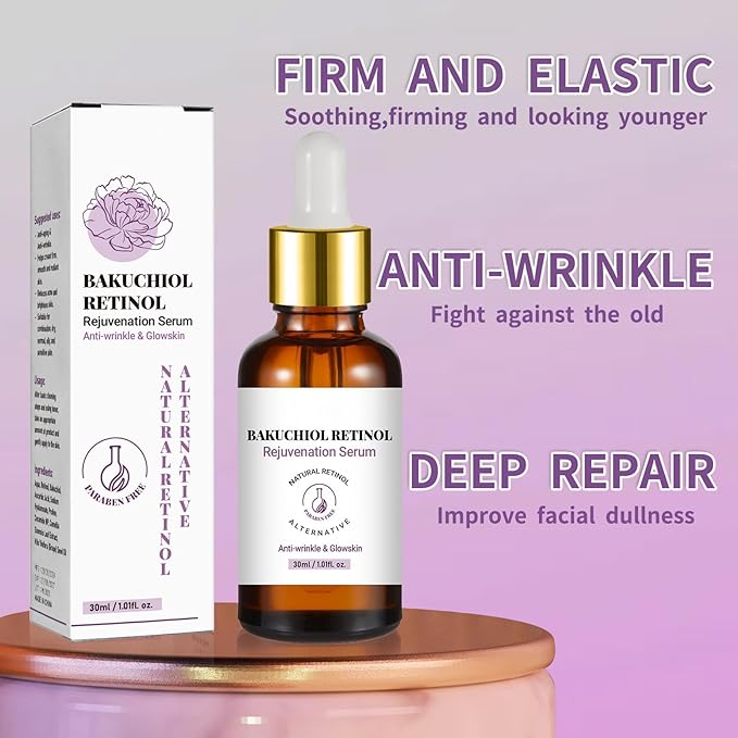 Retinol Rejuvenation Serum, for All Skin, Retinol Serum Wrinkles for Man&Women (2 Pack)