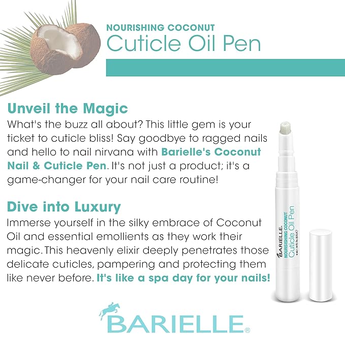 BARIELLE Nourishing Coconut Cuticle Oil Pen .14 oz.