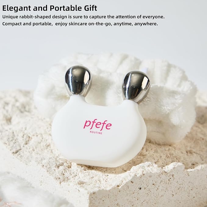 Stainless Steel Rabbit Gua Sha & Cryo Sticks Facial Skin Care Tools for Women Face Eyes