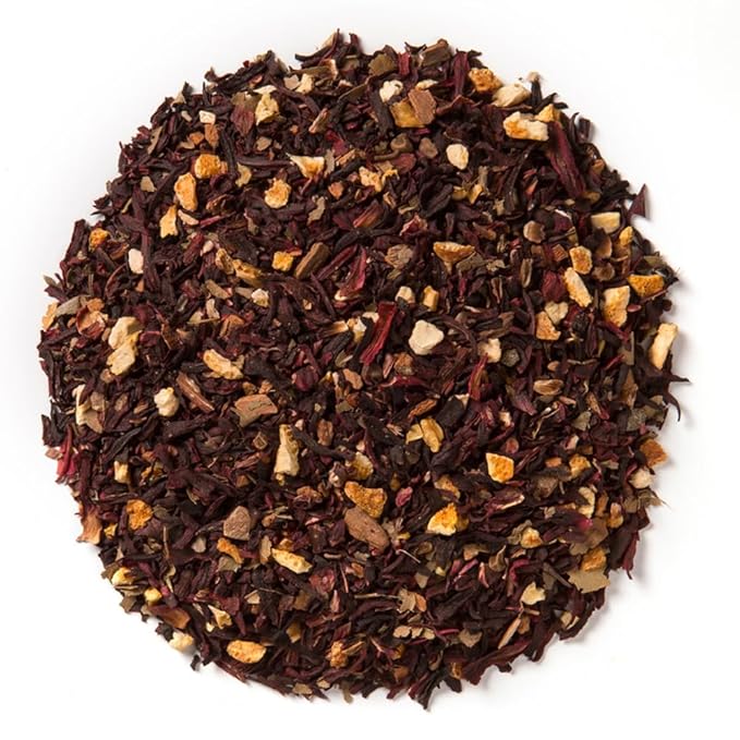 Davidson's Organics, Herbal Te de Hibiscus, Loose Leaf Tea, 16-Ounce Bag