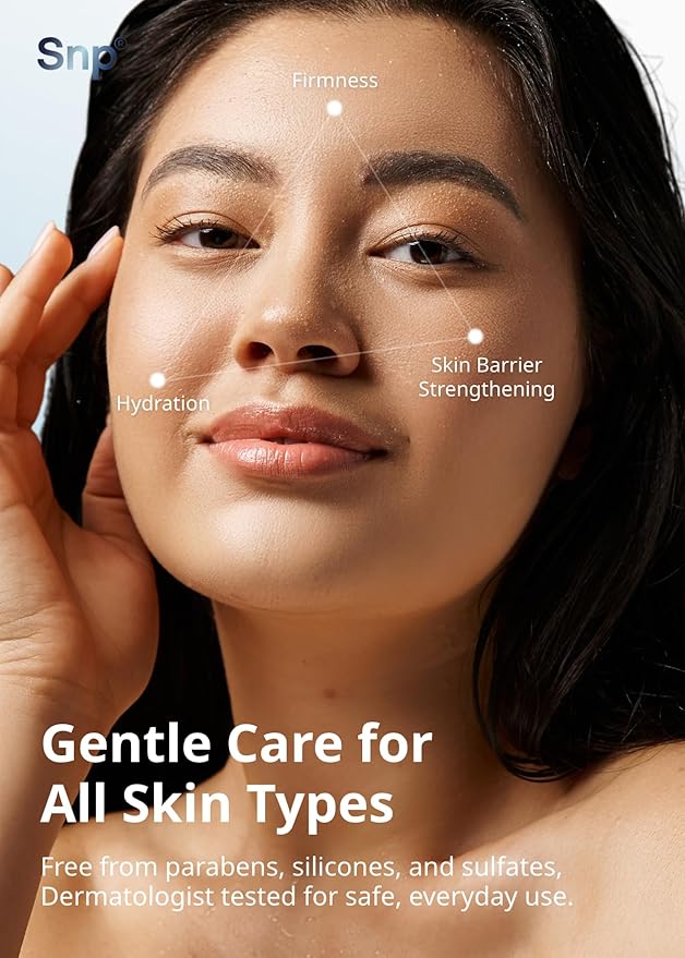 SNP [K Beauty Bird's Nest Ampoule Sheet Mask | Hyaluronic Acid Sheet Mask | Maximum Hydration and Protection for All Dry Skin Types | Korean Skincare Facial Mask | 10 Sheets