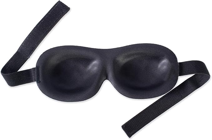 Bucky Ultralight Collection, Contoured Travel and Sleep Eye Mask, Mimosas, One Size