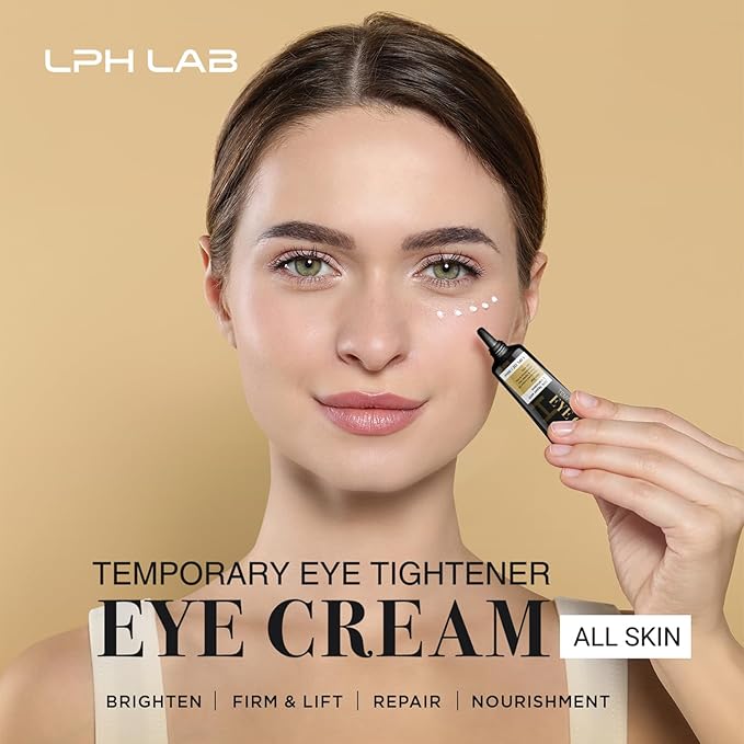 Temporary Eye Tightener Eye Cream for Under-Eye Bags, Dark Circles & Puffiness, Anti Aging Fine Lines, Firm That Delicate Skin Under Your Eyes, 30Ml