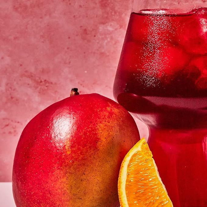 Smith Teamaker Hibiscus Mango Iced Tea No. 42, Refreshing, Caffeine-Free, Sustainably Grown, Full Leaf Herbal Iced Tea, 10 Count, 1 Quart Sachets