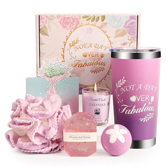 Spa Gifts Baskets for Women, Self Care Kit Get Well Care Package Gifts Set, Birthday Gifts for Women, Mother's Day for Mom, Bath Gifts for Girlfriend, Sister, Friends, Teacher, Colleagues