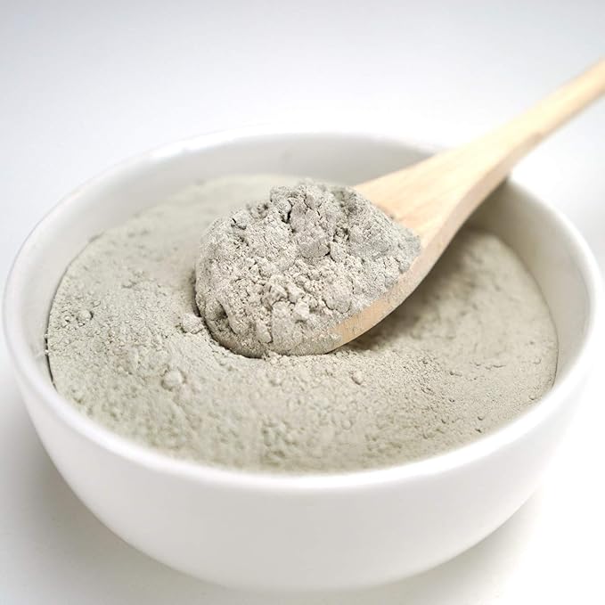 Bentonite Clay Cosmetic Grade Powder - 100% Pure Natural Powder - Indian Clay - Great For Skin Detox, Rejuvenation, and More - Heal Damaged Skin - DIY Clay Face Mask (1 LB)
