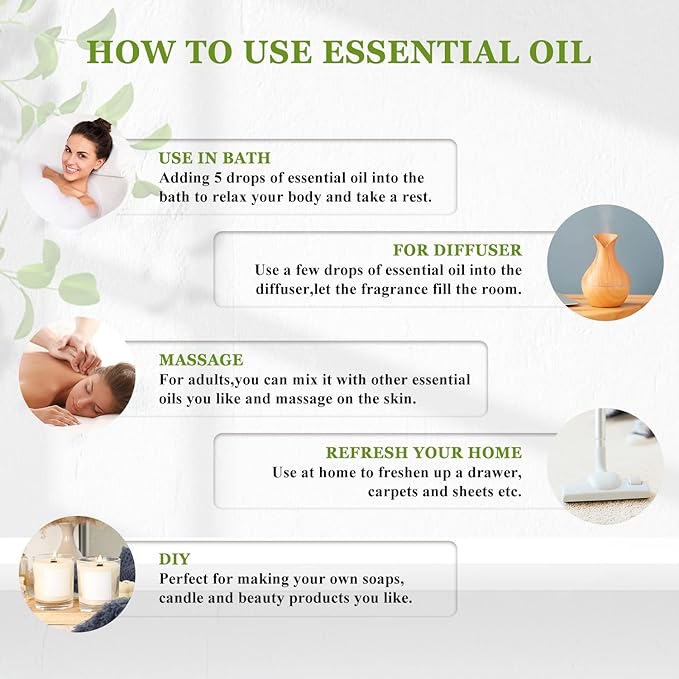 Oregano Essential Oil 4oz / 118ML Large Capacity Oregano Oil Pure Aromatherapy Essential Oils with Glass Dropper for Candle Soap Making, Diffusers