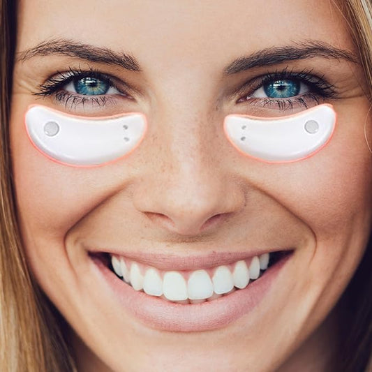 Red Light Therapy Gadget Patch for Dark Circles, Eye Bags, Eye Wrinkles. Red Light Eye Mask. Dermatology Eye Mask. Anti-Aging Eyes. Eye Pods. Eye Patches for Bags.