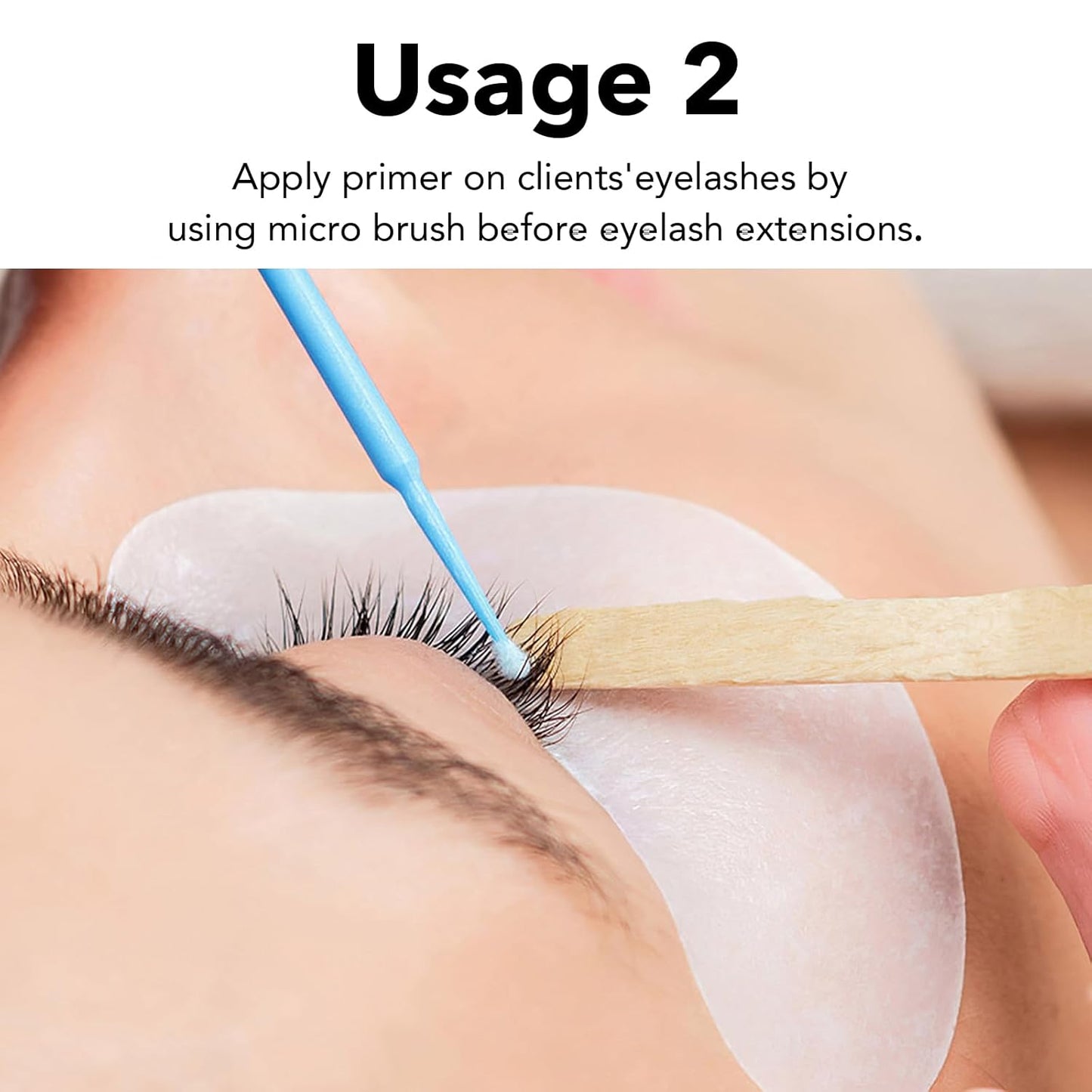 Eyelash Primer for Lash Extensions Cleanser Eyelash Extension Pre Treatment Lash Primer Easily Removes Proteins and Oils Longer Extension Retention Eyelash Extension Primer -15ML