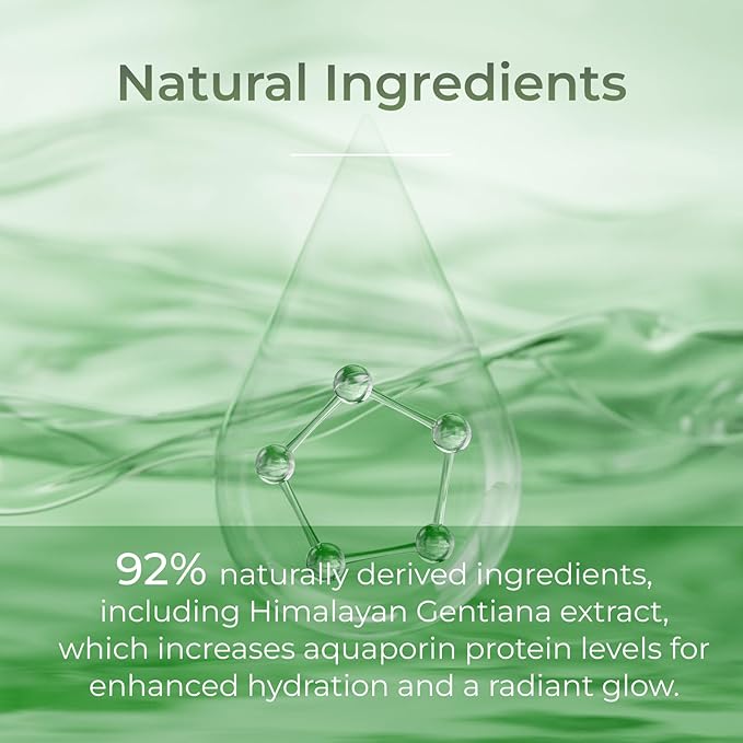 Gentiana Sheet Mask (26mlx5PCS) - Revitalizing Mask with Gentiana Scabra Extract for Radiant Skin, Paraben-Free