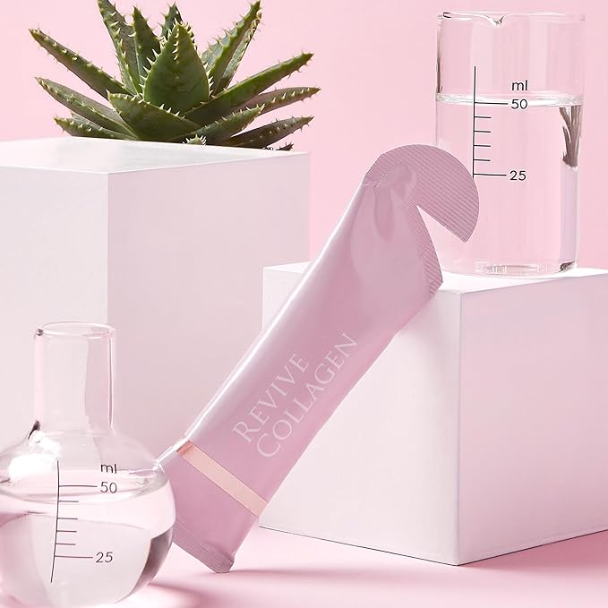 Premium 8,500mg Hydrolyzed Marine Collagen Supplements Drink with Added Hyaluronic Acid & Aloe Vera for Healthy Skin, Hair, Nails & Joints | Lemon & Lime (14 Days Supply)