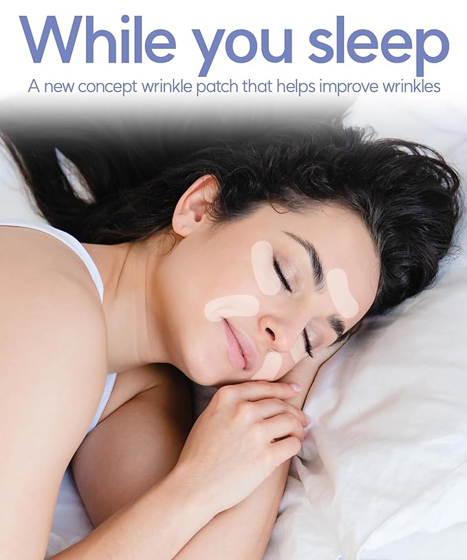 Dissolving Microdart Depuffing Patches for Under Eye and Smile line with Hyaluronic Acid and Tea Tree - 3 pairs - Anti wrinkle patches for face overnight