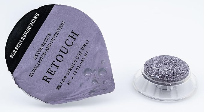 Illuminate - Oxygen Facial CO2 Therapy, Home Facial, 6 Pods + 6 Primer Gel + 6 Serum After Treatment (New Formula Less Foam)