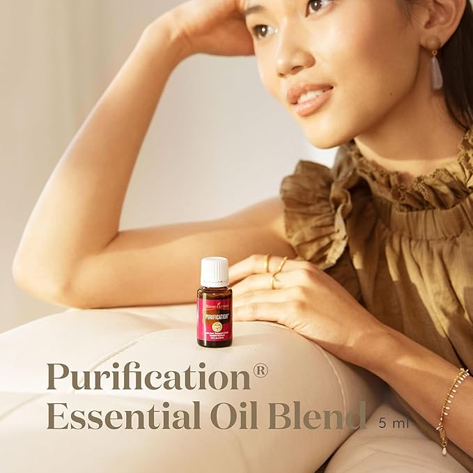 Young Living Purification Essential Oil Blend, 15ml - Aromatherapy Diffuser - Ideal for Cleansing Skin - Skincare and Beauty Addition - Pure & Natural