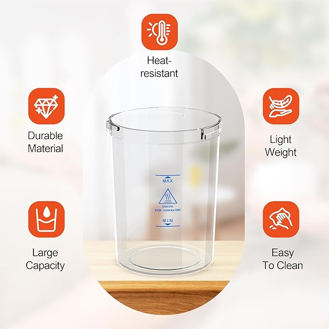 Water Jar for Facial Steamer Universal Plastic Water Cup