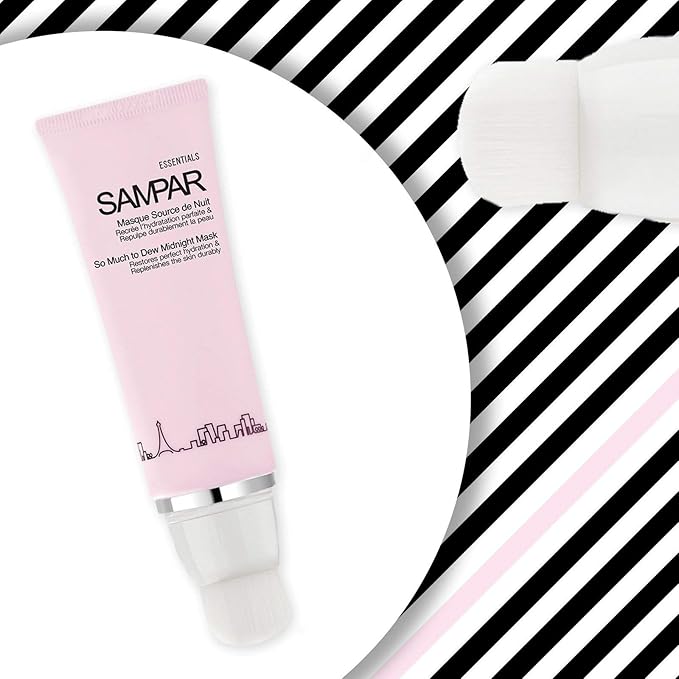 So Much To Dew Midnight Mask - Overnight Re-plumping Mask with Hyaluronic Acid - Hydrates & Restores Skin - All Skin Types - Cruelty-Free Paris Beauty - Rejuvenates & Moisturizes (1.7 oz)