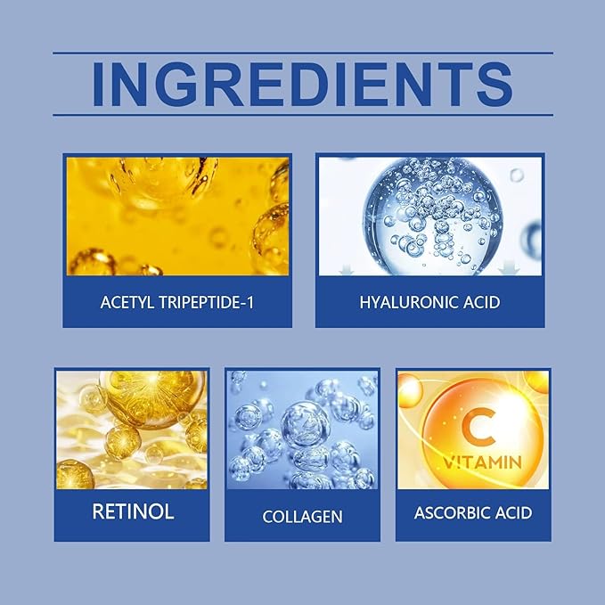 Novalift Microglow Eye Patches, 6 Pairs Hyaluronic Patches for Under Eyes Bags and Wrinkles, Women Face Microglow Eye Mask Deep Care Facial Wrinkle Patches for Hydration & Soothing