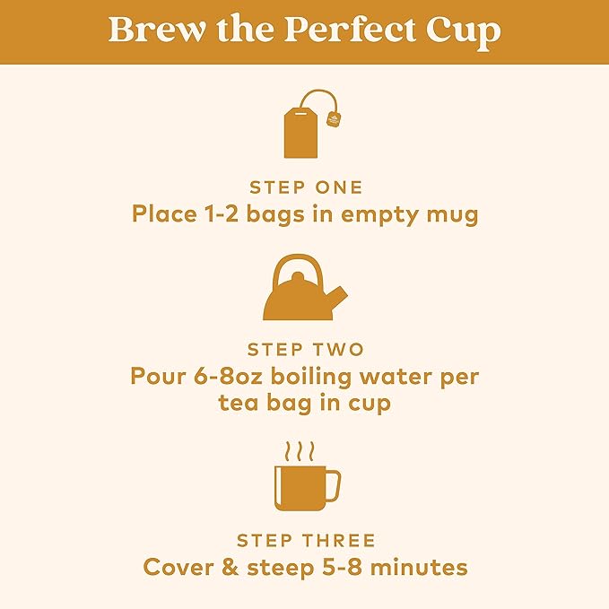 Organic India Tulsi Lemon Ginger Tea Bags - Herbal Tea, Stress Relieving & Reviving, Immune Support, Aids Digestion, Vegan, USDA Certified Organic, Non-GMO, Caffeine-Free - 18 Infusion Bags, 6 Pack